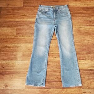 Madewell Size 27 Mid-Rise Kick Out Jeans